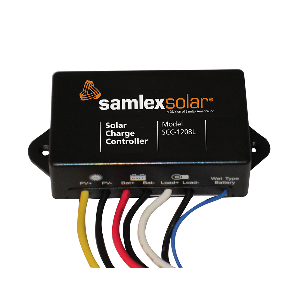 Samlex Solar Charge Controller - 12V - 8A [SCC-1208L] - Sea & Tech Outfitters Florida, LLC