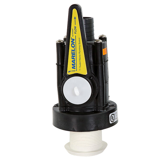 Forespar Marelon Full-Flow Seacock  1-1/2" Mushroom Through-Hull [904046ABYC] - Sea & Tech Outfitters Florida, LLC