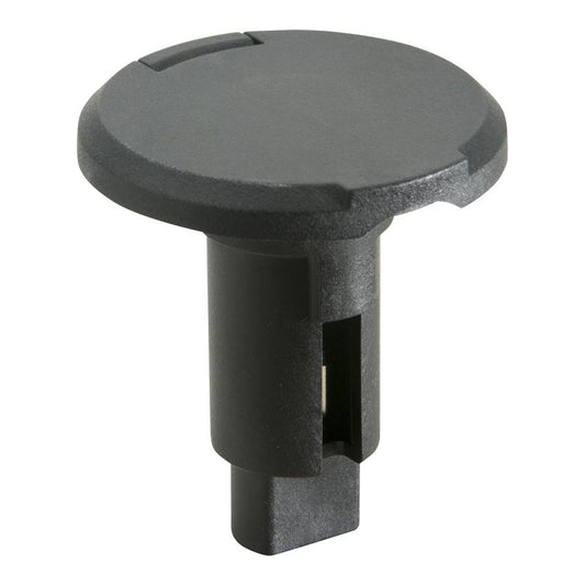 Attwood LightArmor Plug-In Base - 2 Pin - Black - Round [910R2PB-7] - Sea & Tech Outfitters Florida, LLC