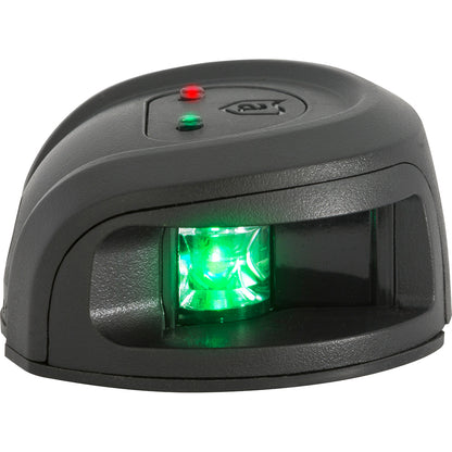 Attwood LightArmor Bow Mount Navigation Light - Composite Black - Bi-Color - 2NM [NV2002PB-7] - Sea & Tech Outfitters Florida, LLC