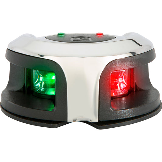 Attwood LightArmor Bow Mount Navigation Light - Stainless Steel - Bi-Color - 2NM [NV2002SS-7] - Sea & Tech Outfitters Florida, LLC