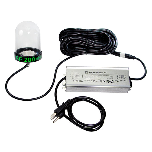 Hydro Glow LED Underwater Dock Light - 200W - 50 Cord - Green [SF200G] - Sea & Tech Outfitters Florida, LLC