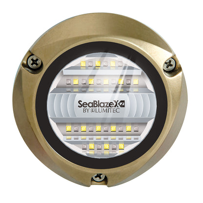 Lumitec SeaBlazeX2 LED Underwater Light - Dual Color - White/Blue [101516] - Sea & Tech Outfitters Florida, LLC