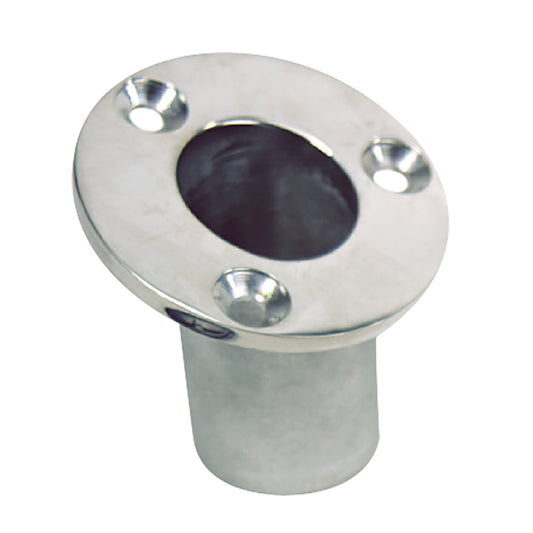 Whitecap Flush Mount Flag Pole Socket - Stainless Steel - 1-1/4" ID [6170] - Sea & Tech Outfitters Florida, LLC