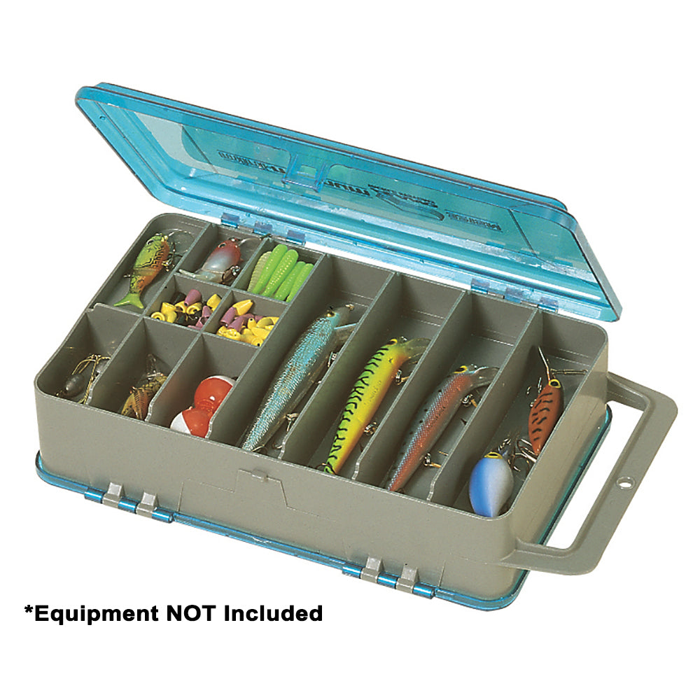 Plano Double-Sided Tackle Organizer Medium - Silver/Blue [321508] - Sea & Tech Outfitters Florida, LLC