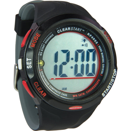 Ronstan RF4055 ClearStart 50mm Sailing Watch - Black/Grey [RF4055A] - Sea & Tech Outfitters Florida, LLC