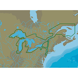 C-MAP 4D NA-D061 Great Lakes &amp; St Lawrence Seaway -microSD&trade;/