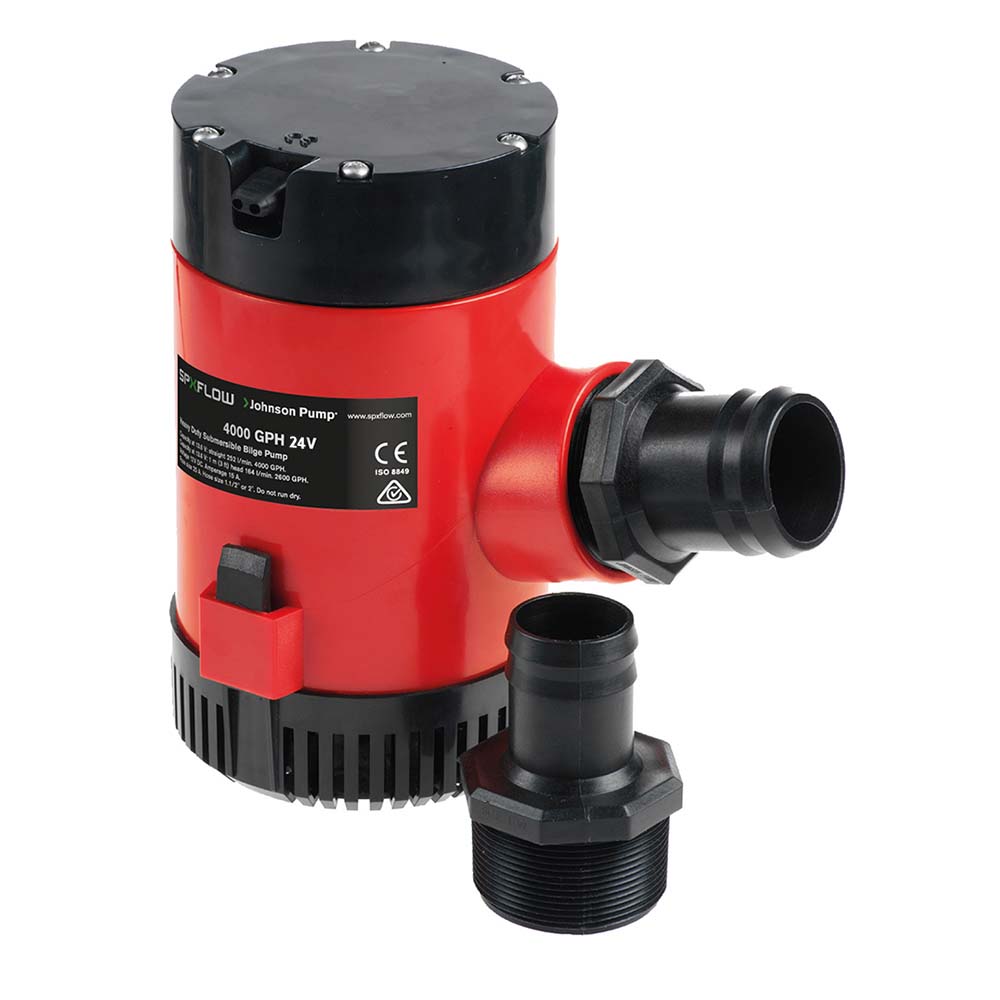 Johnson Pump Heavy Duty Bilge Pump 4000 GPH - 24V [40084]