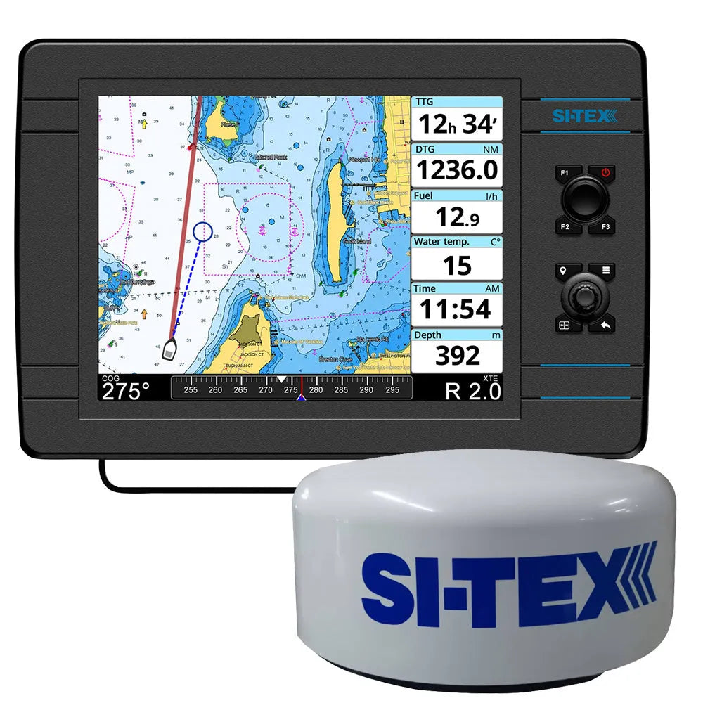 SI-TEX NavPro 1200 w/MDS-15 WiFi 20" Hi-Res Digital Radome Radar w/15M Cable [NAVPRO1200R]