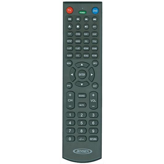 JENSEN TV Remote f/LED TVs [PXXRCASA]