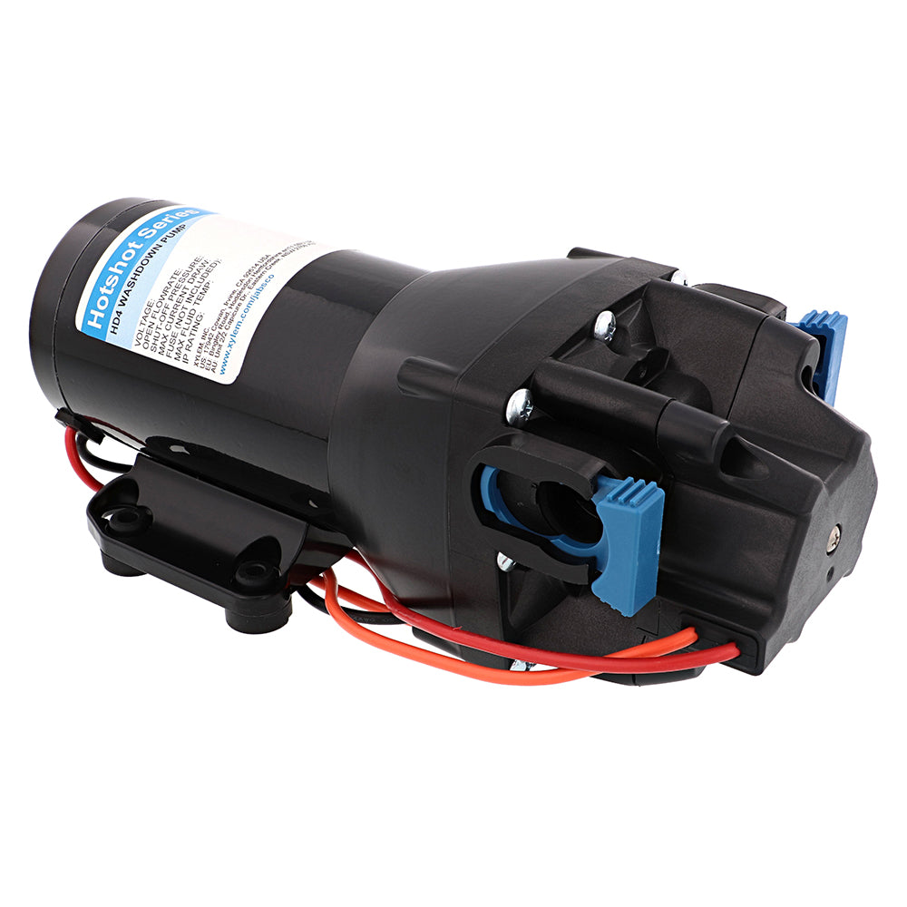 Jabsco HotShot HD4 Heavy Duty Washdown Pump w/25 HoseCoil - 12V - 4 GPM - 60 PSI [Q401J-118N-4A]