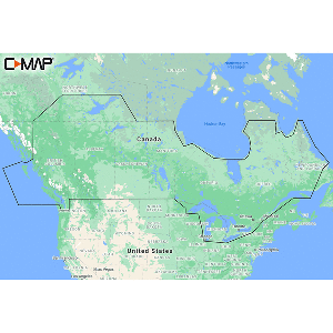 C-MAP M-NA-Y216-MS Canada Lakes REVEAL&trade; Inland Chart