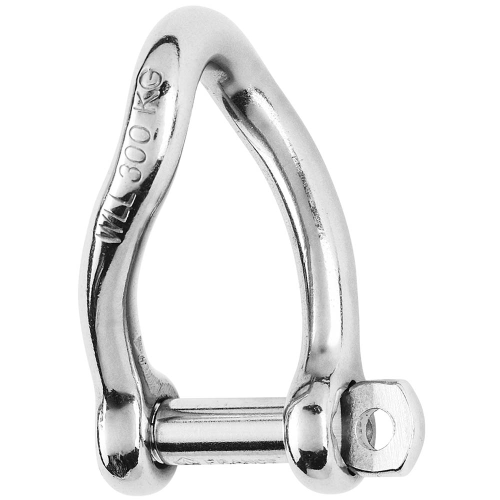 Wichard Self-Locking Twisted Shackle - Diameter 6mm - 1/4" [01223]