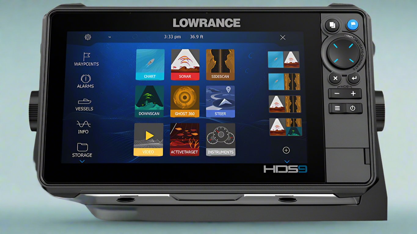 Lowrance HDS PRO 9 - w/ Preloaded C-MAP DISCOVER OnBoard