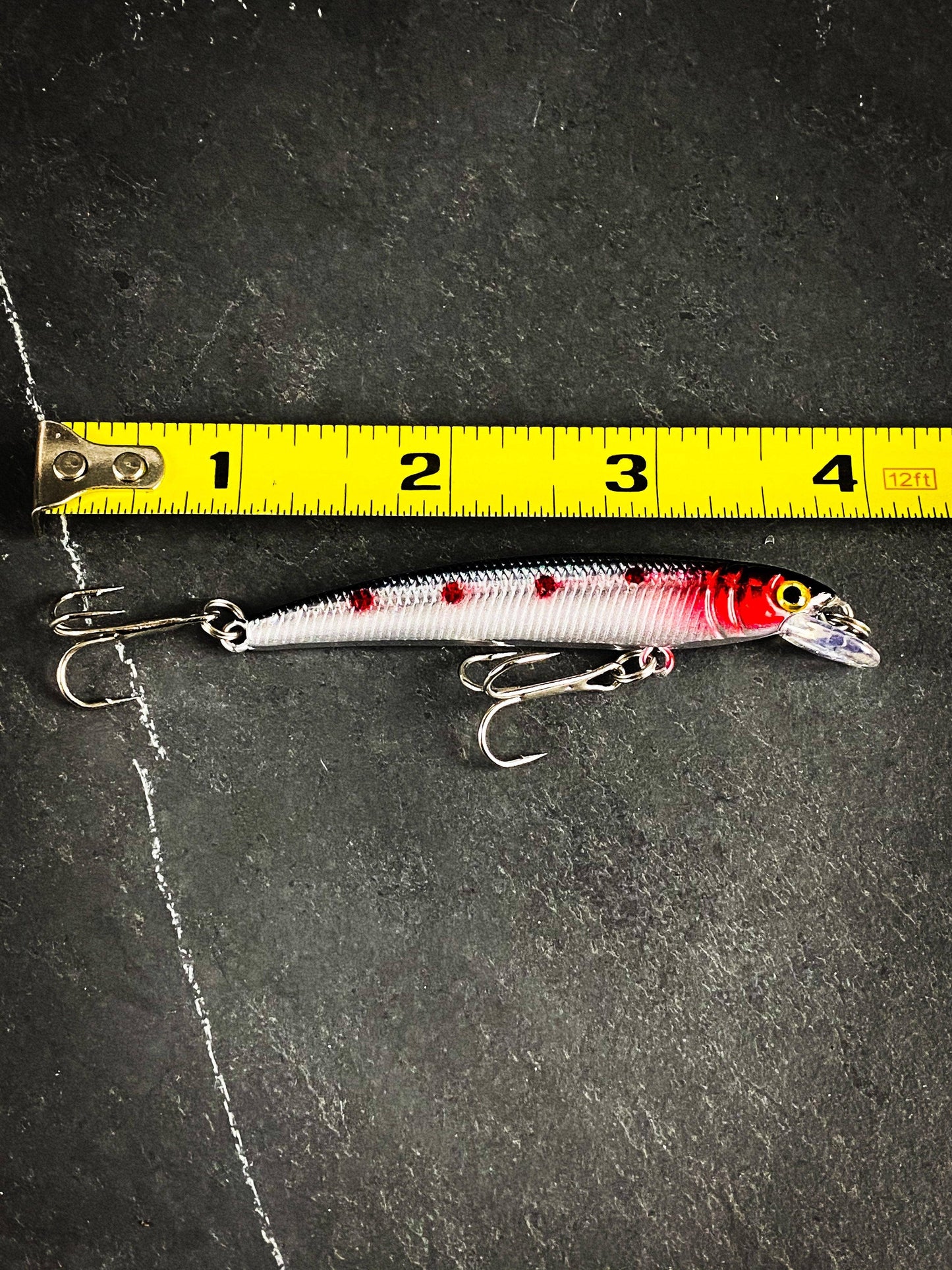 Outdoor Junction Series Skinny Long Hard Crankbait Sinking Minnow: Blu