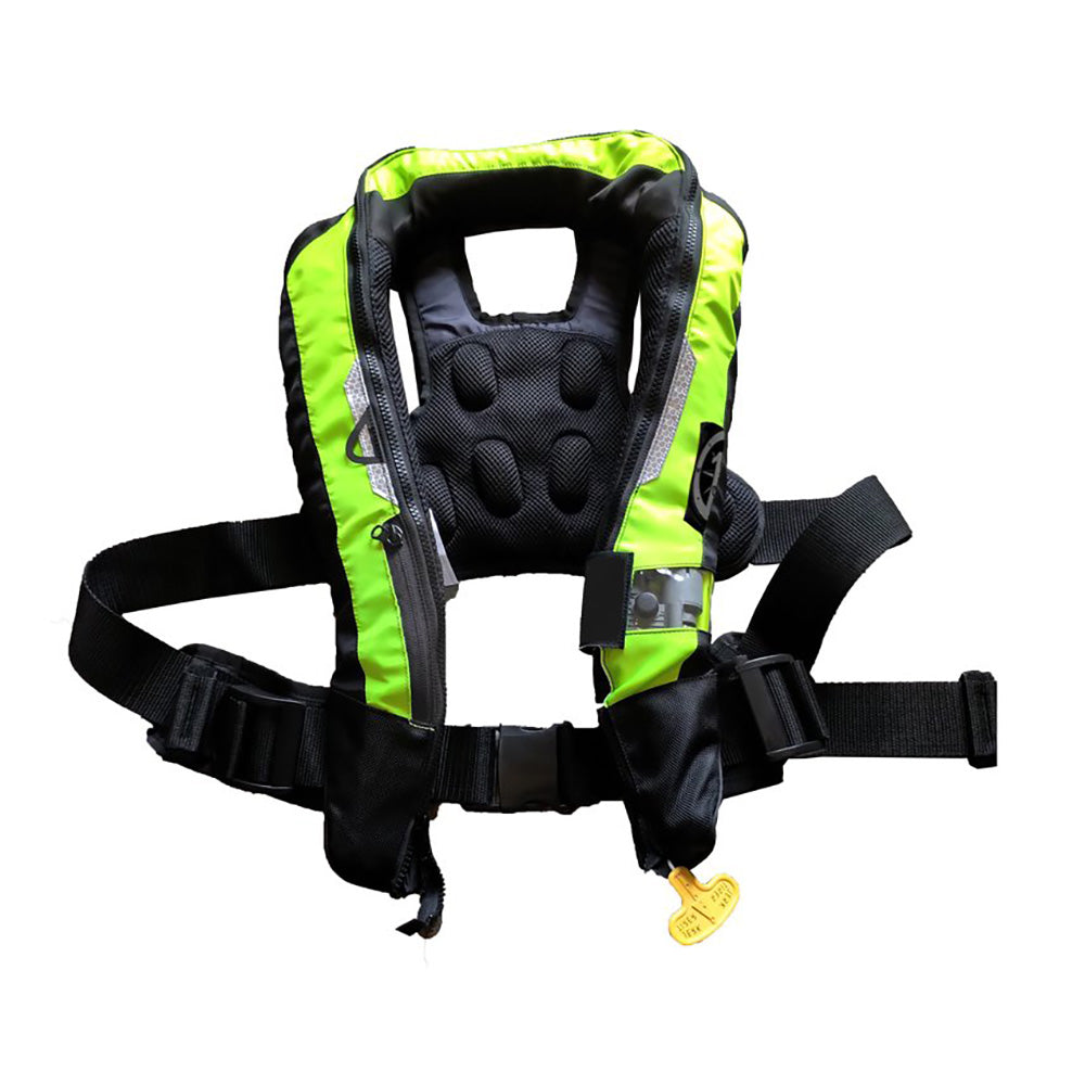 First Watch FW-40PRO Ergo Auto Inflatable PFD - Hi-Vis Yellow [FW-40PROA-HV]