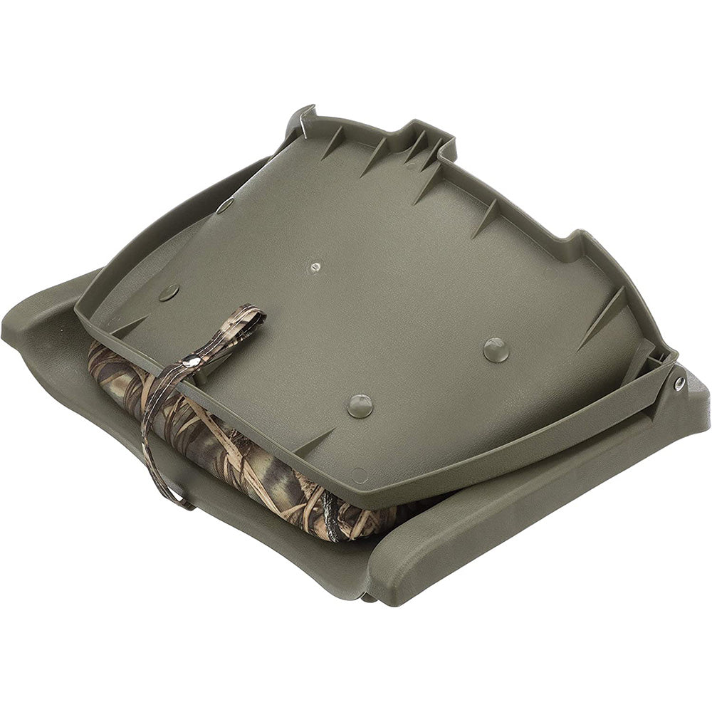 Attwood Swivl-Eze Padded Flip Seat - Camo [98391GNMX]