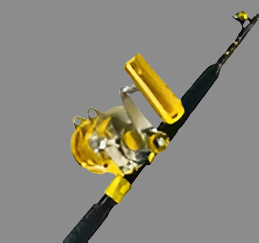 Eat My Tackle: 30W 2-Speed Reel on a Blue Marlin Tournament Edition Rod Single (1) PC Only (Price Includes Shipping Surcharge)