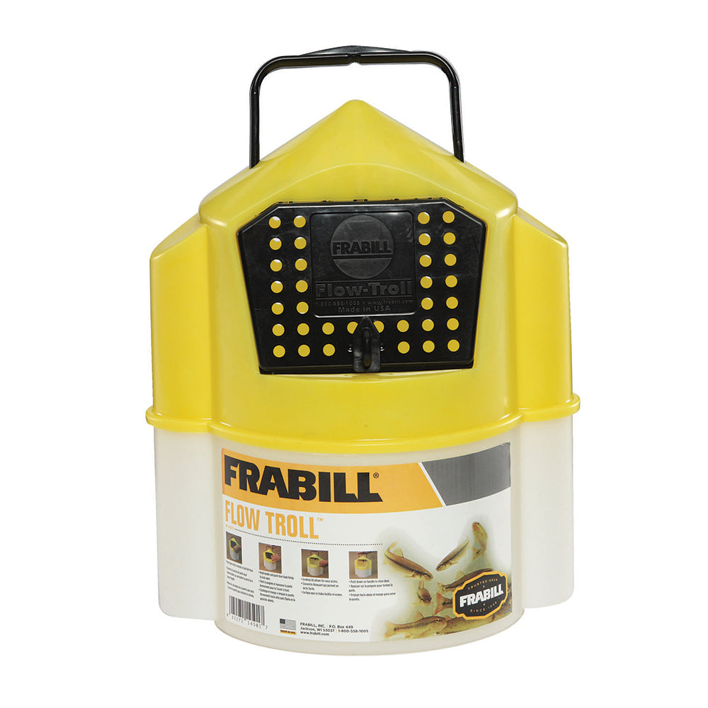 FRABILL Flow Troll® Bait Bucket - 6 Qt