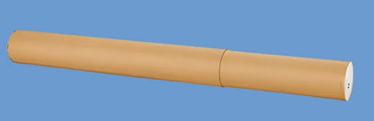 2-Piece Adjustable Kraft Mailing Tubes With End Caps - 3 1⁄4 X 60 - 120", .18" Thick (FRTU32560120)