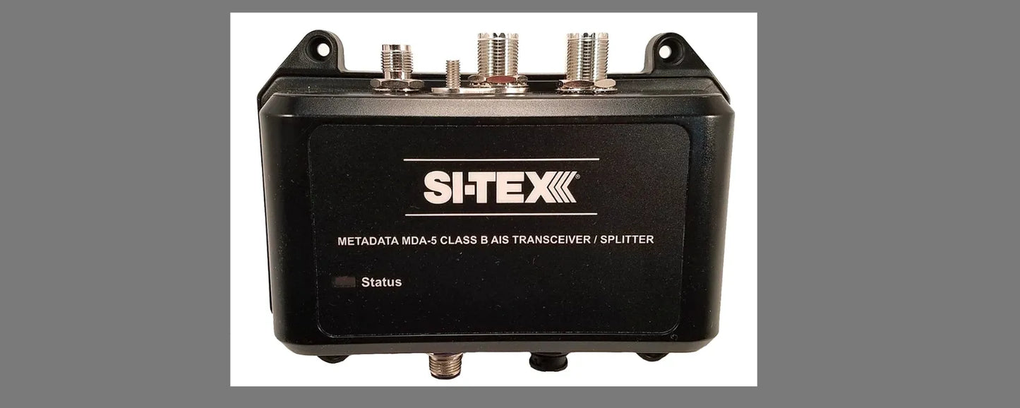 SI-TEX MDA-5H Hi-Power 5W SOTDMA Class B AIS Transceiver w/Built-In Antenna Splitter (w/o Wi-Fi) [MDA-5H]