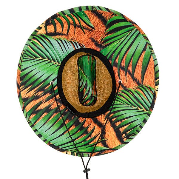 Soul of Adventure Under Brim Straw Hat | Tiger Palms