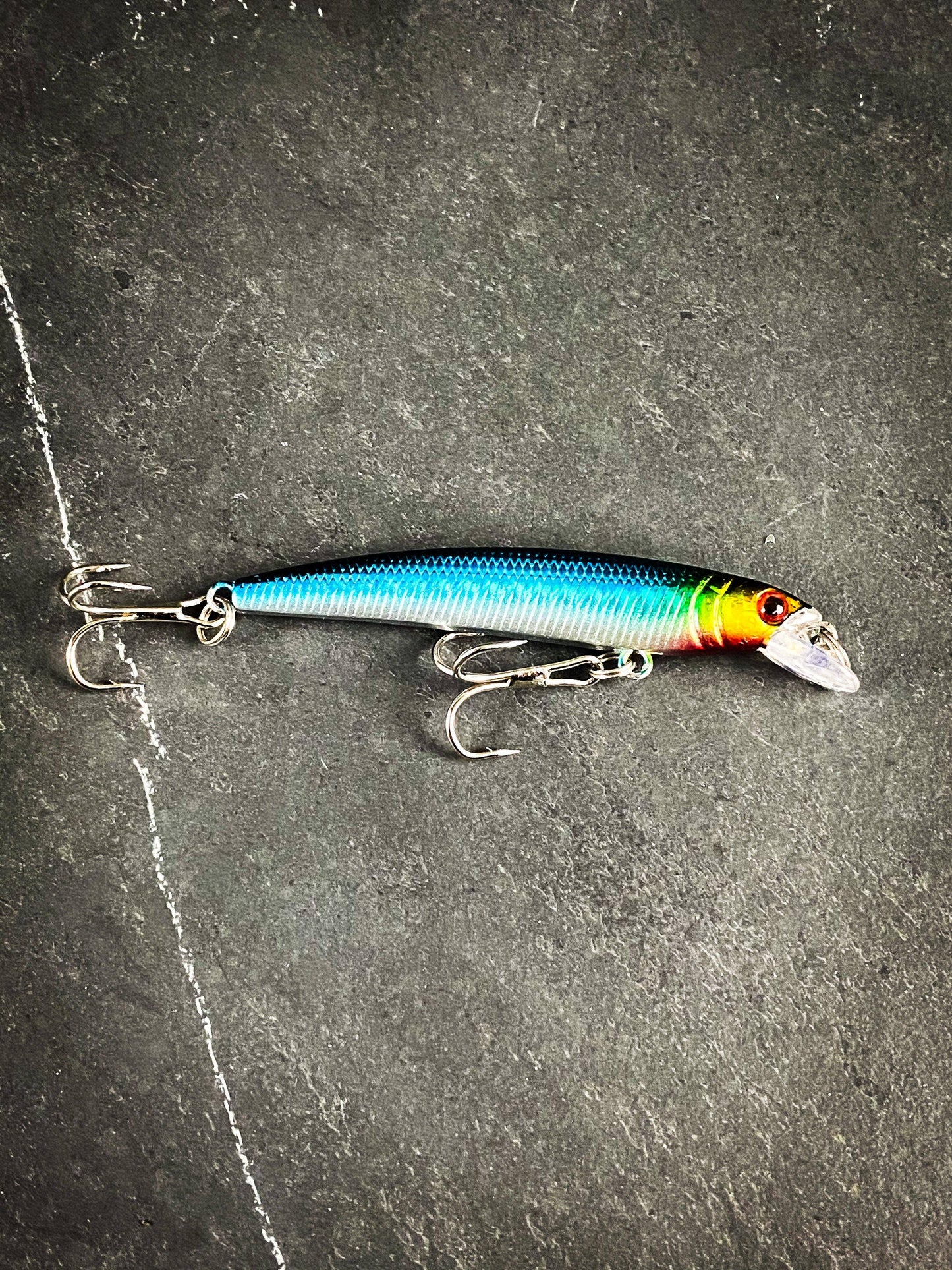 Outdoor Junction Series Skinny Long Hard Crankbait Sinking Minnow: Eli