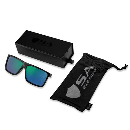 Soul of Adventure Sport Sunglasses | Whale Shark | Green Mirror