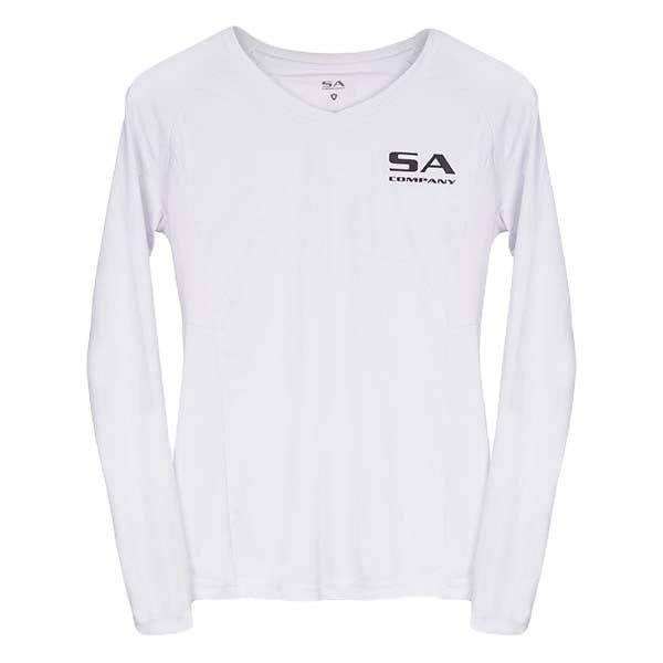 Soul of Adventure Women's Performance Long Sleeve Shirt | White | SA L