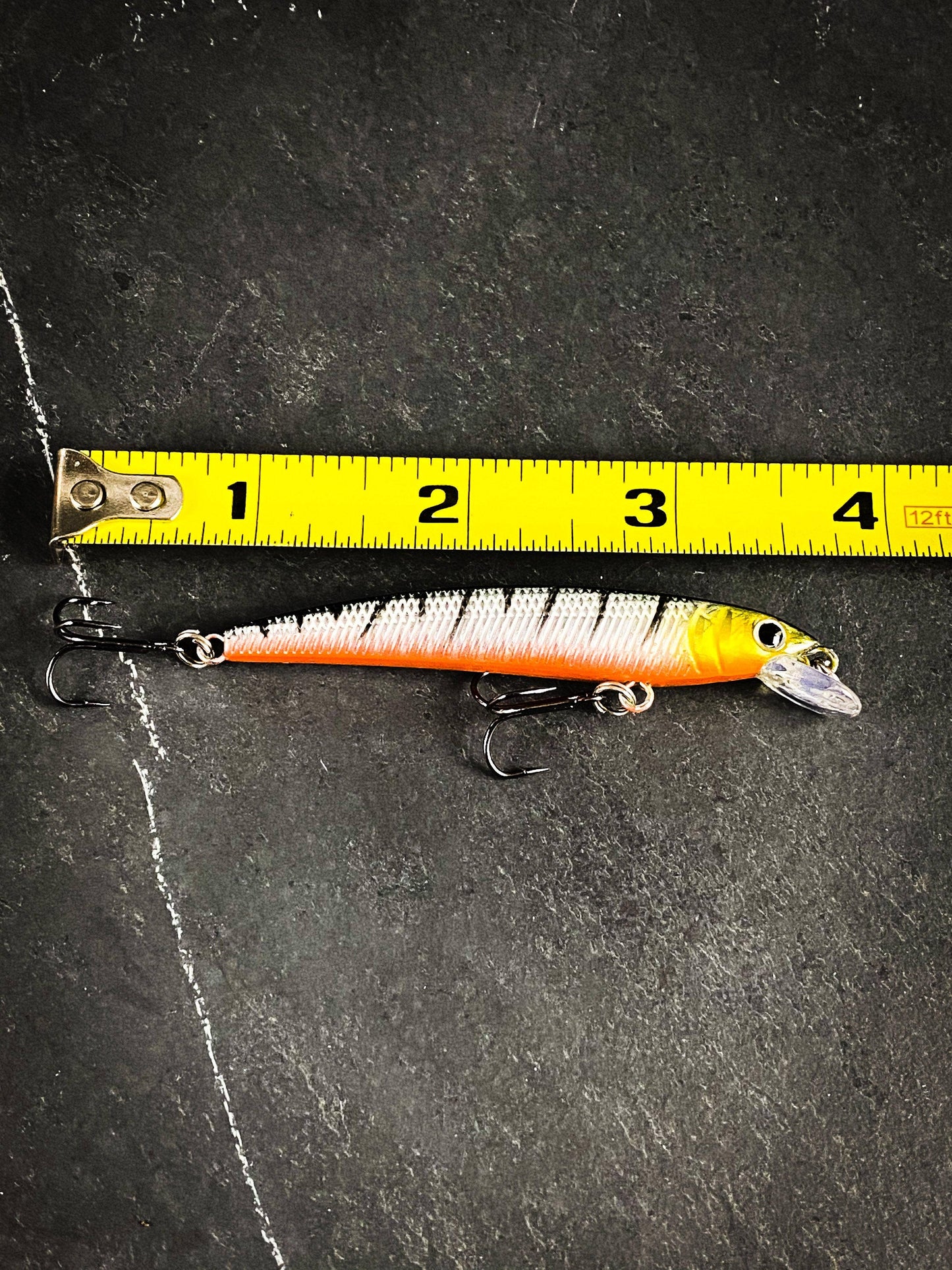 Outdoor Junction Series Skinny Long Hard Crankbait Sinking Minnow: Blu