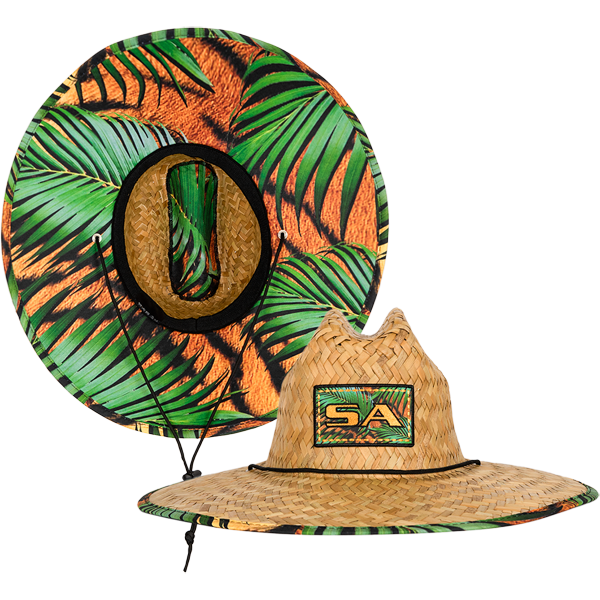 Soul of Adventure Under Brim Straw Hat | Tiger Palms