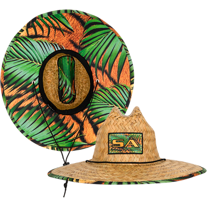 Soul of Adventure Under Brim Straw Hat | Tiger Palms