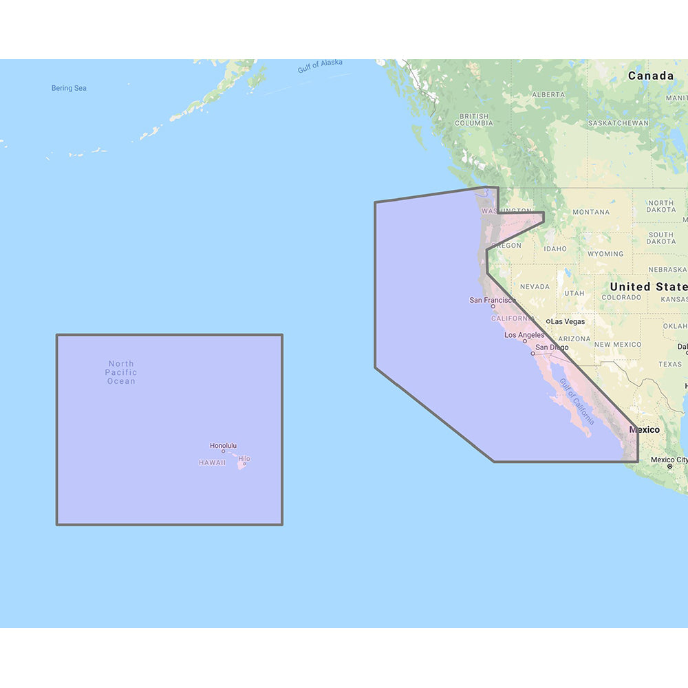 Furuno U.S. West Coast, Hawaii &amp; Baja Mexico - Vector Chart, Stand