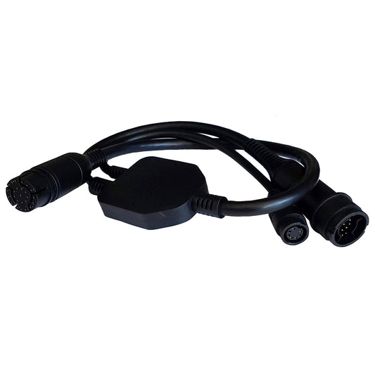 Raymarine Adapter Cable 25-Pin to 25-Pin &amp; 7-Pin - Y-Cable to Real