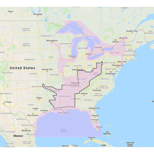 Furuno Gulf of Mexico, Great Lakes &amp; Rivers - Vector Chart &amp; S