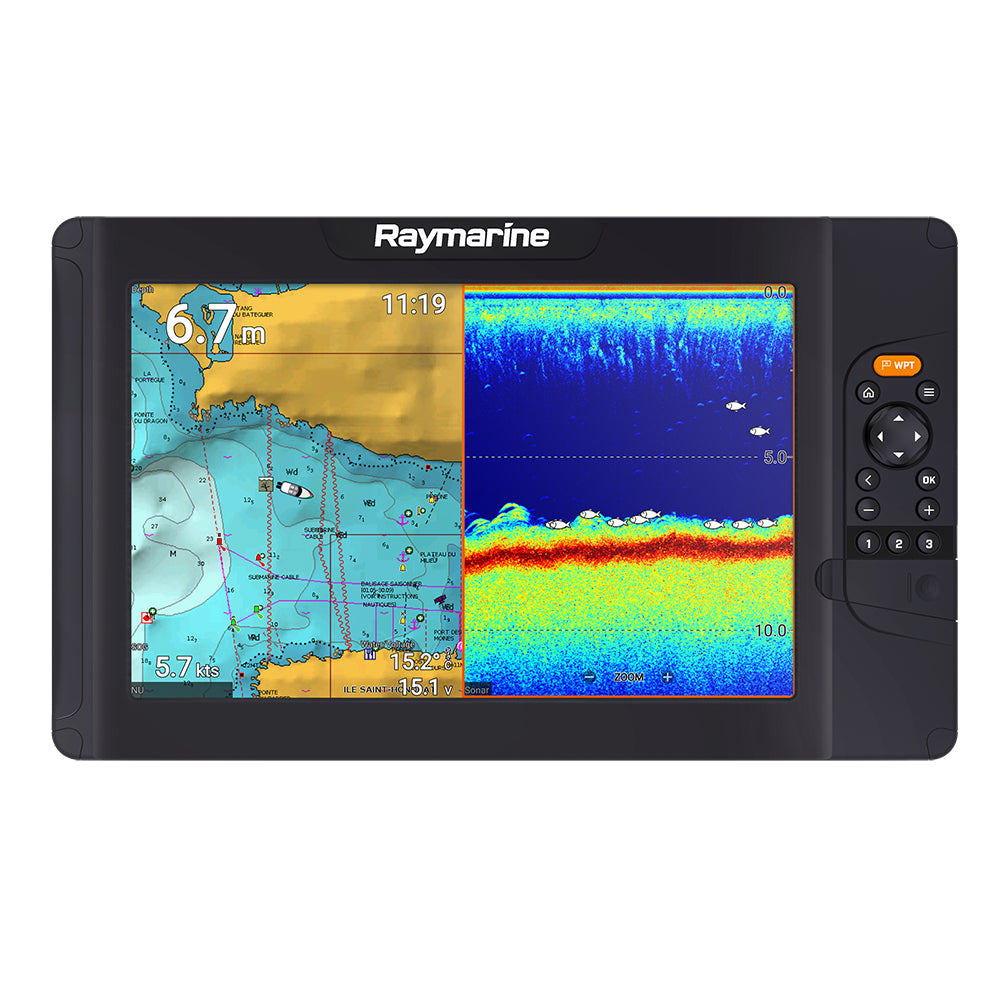 Raymarine Element 12 S w/Navionics+ US &amp; Canada Chart - No Transdu