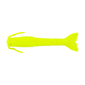 BERKLEY GULP SHRIMP 3" CHARTREUSE STOCKED