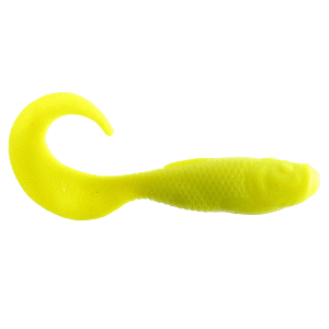 BERKLEY GULP SWIMMING MULLET 4" CHARTREUSE STOCKED