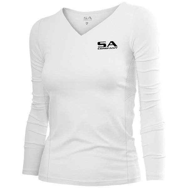 Soul of Adventure Women's Performance Long Sleeve Shirt | White | SA L